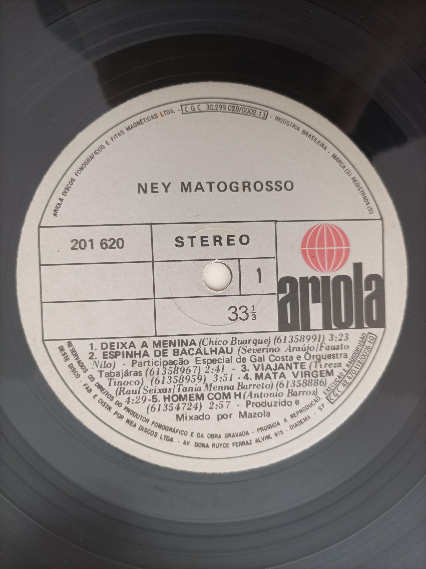 Lp Vinil Ney Matogrosso 1981 Com Encarte