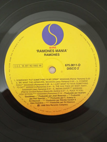 Lp Vinil Ramones Ramones Mania Duplo