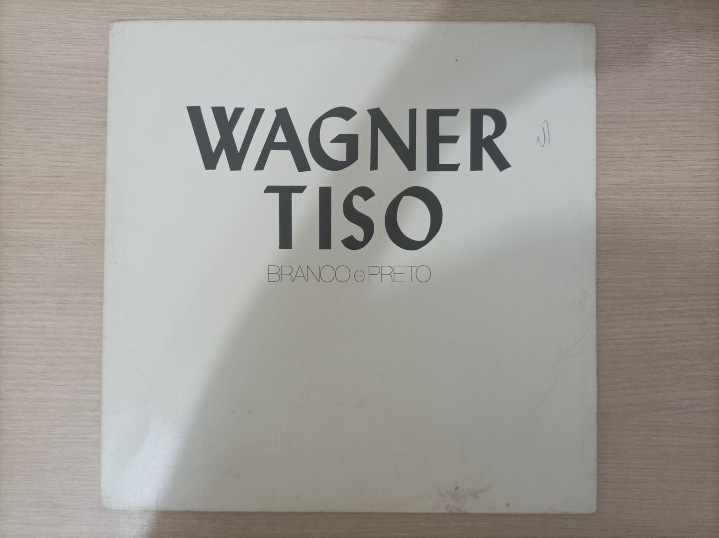 Disco Vinil Branco E Preto Wagner Tiso Com Encarte A