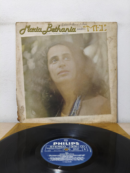 Lp Vinil Maria Bethânia Mel Com Encarte