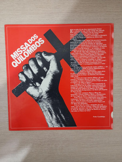 Lp Vinil Milton Nascimento Missa Dos Quilombos Com Encarte
