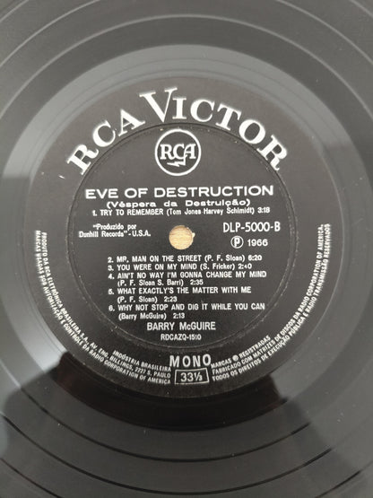 Lp Vinil Barry McGuire Eve Of Destruction