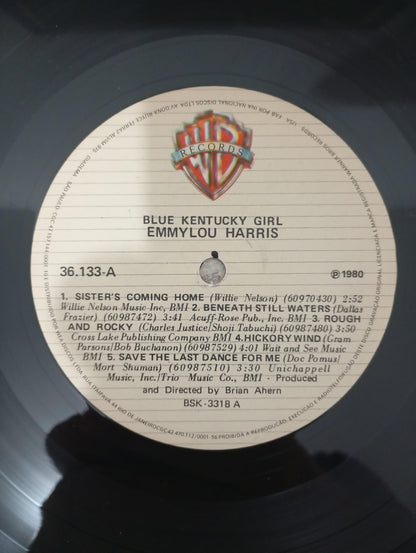 Lp Vinil Emmylou Harris Blue Kentucky Girl Com Encarte