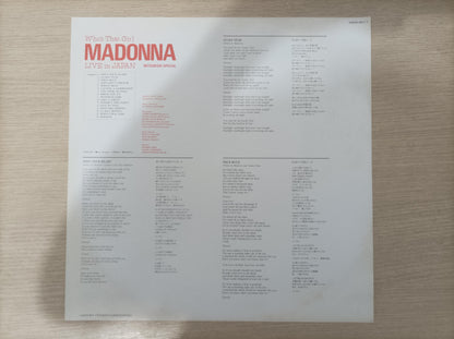 LD LaserDisc Madonna Who That Girl Japan C Encarte Importado
