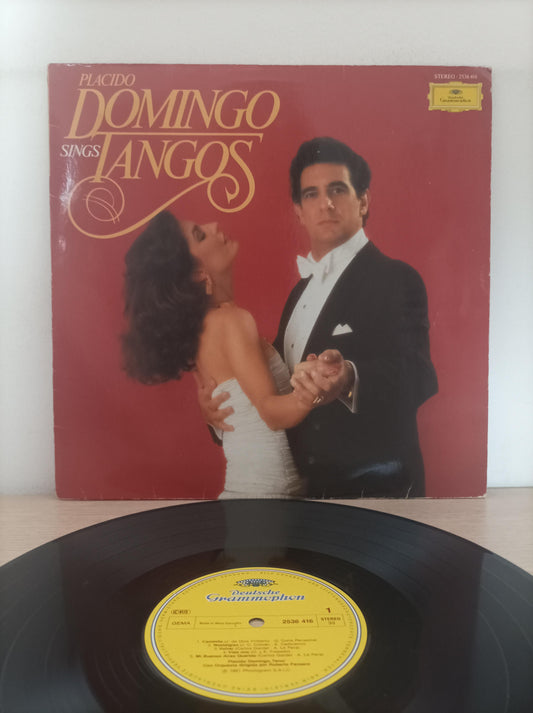 Lp Vinil Placido Domingo Sings Tangos Importado