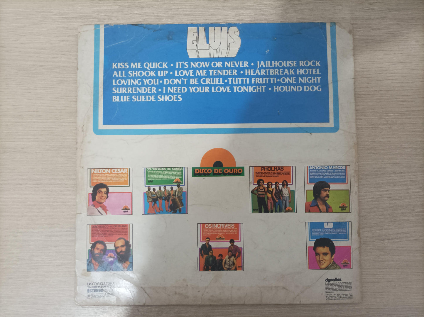 Lp Vinil Elvis Presley Disco De Ouro