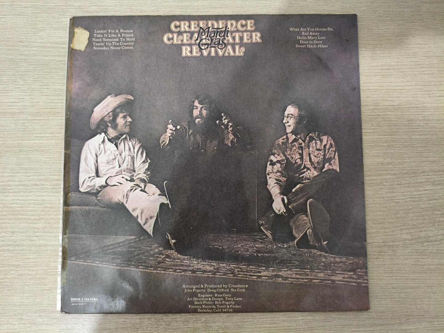 Lp Vinil Creedence Clearwater Revival Mardi Gras