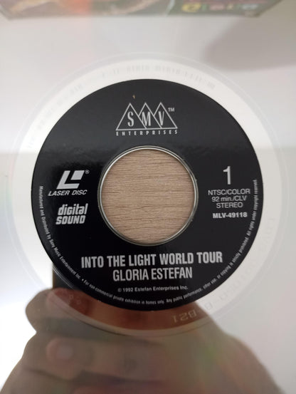 LD LaserDisc Gloria Estefan Into The Light World Import USA