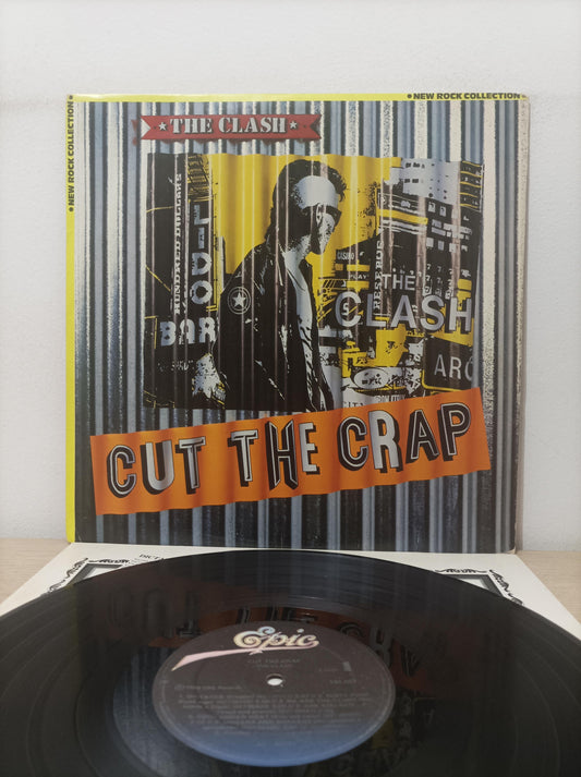 Lp Vinil The Clash Cut The Crap Com Encarte