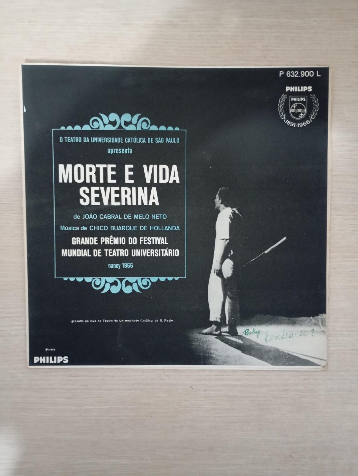 Lp Vinil Chico Buarque Elenco do Tuca Morte E Vida Severina