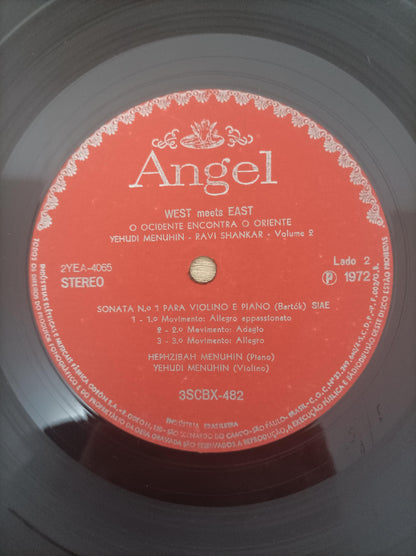 Lp Vinil Yehudi Menuhin & Ravi Shankar West Meets East