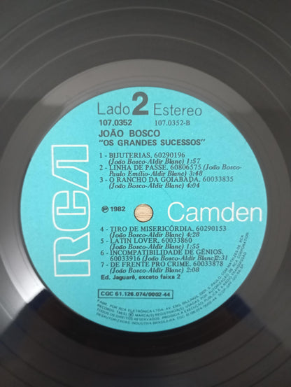 Lp Vinil João Bosco Os Grandes Sucessos