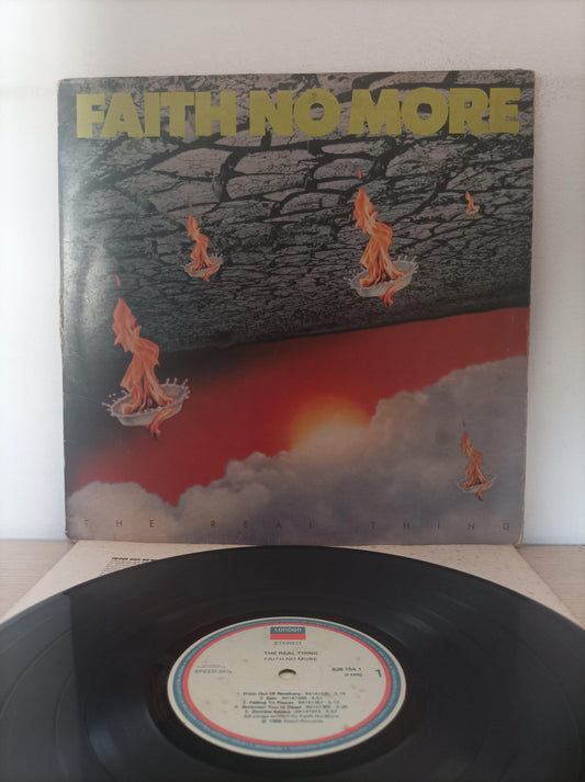 Lp Vinil Faith No More The Real Thing Com Encarte