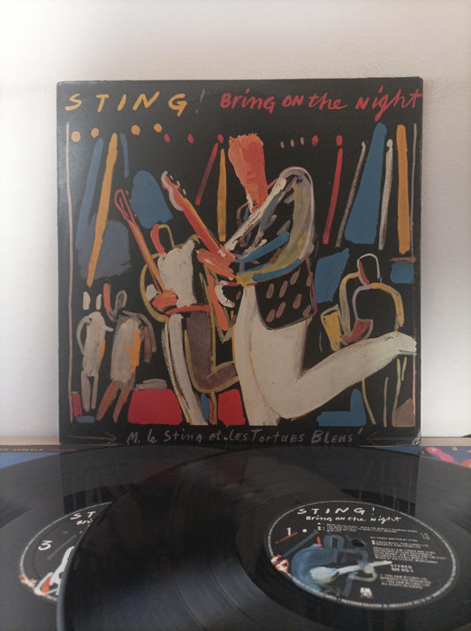 Lp Vinil Sting Bring On The Night Duplo Com Encartes