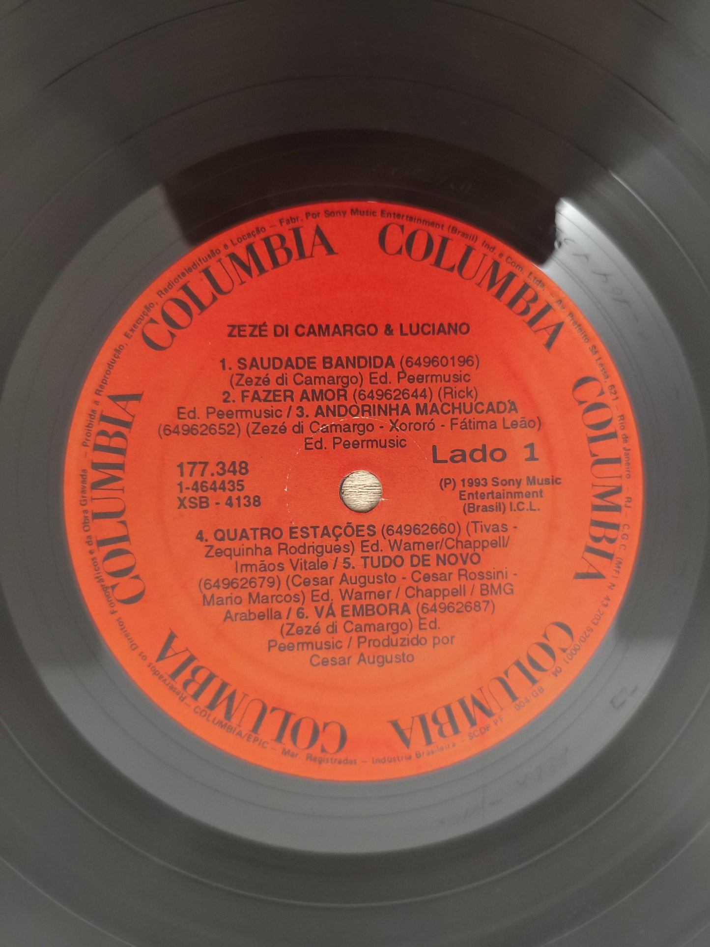 Lp Vinil Zezé Di Camargo & Luciano 1993