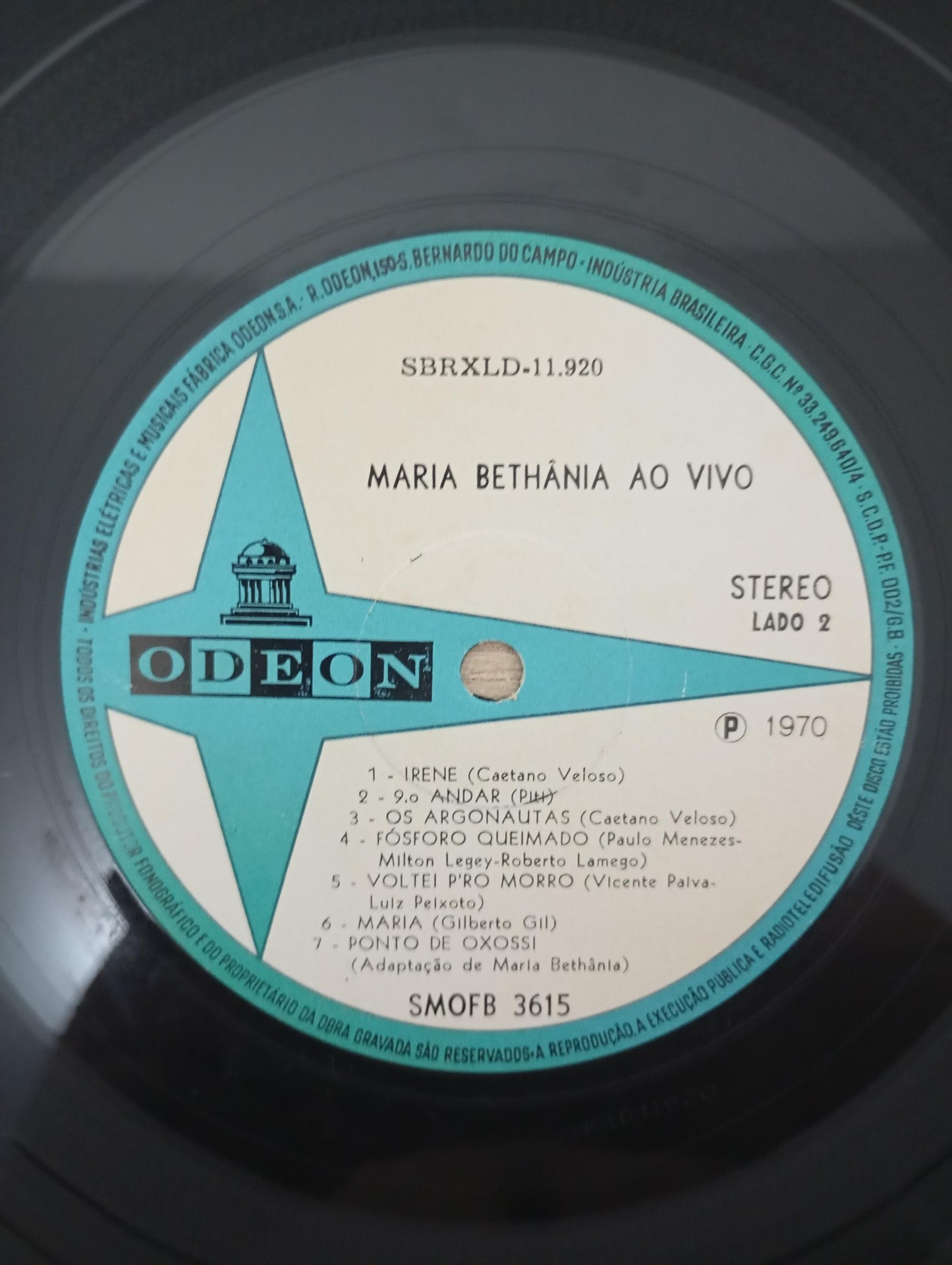 Lp Vinil Maria Bethânia Ao Vivo