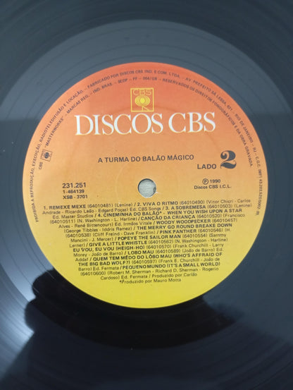 Lp Vinil A Turma Do Balão Mágico 1990