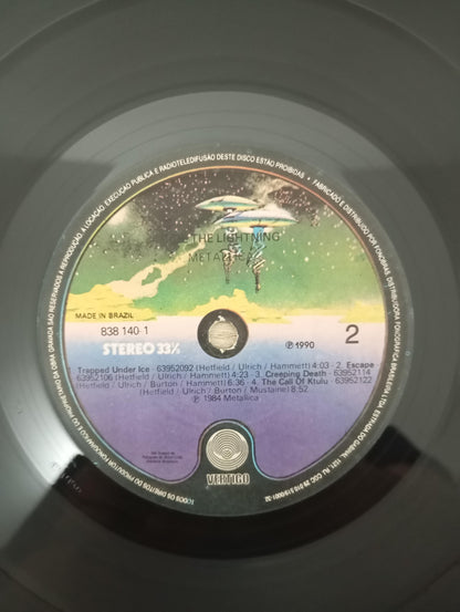 Lp Vinil Metallica Ride The Lightning