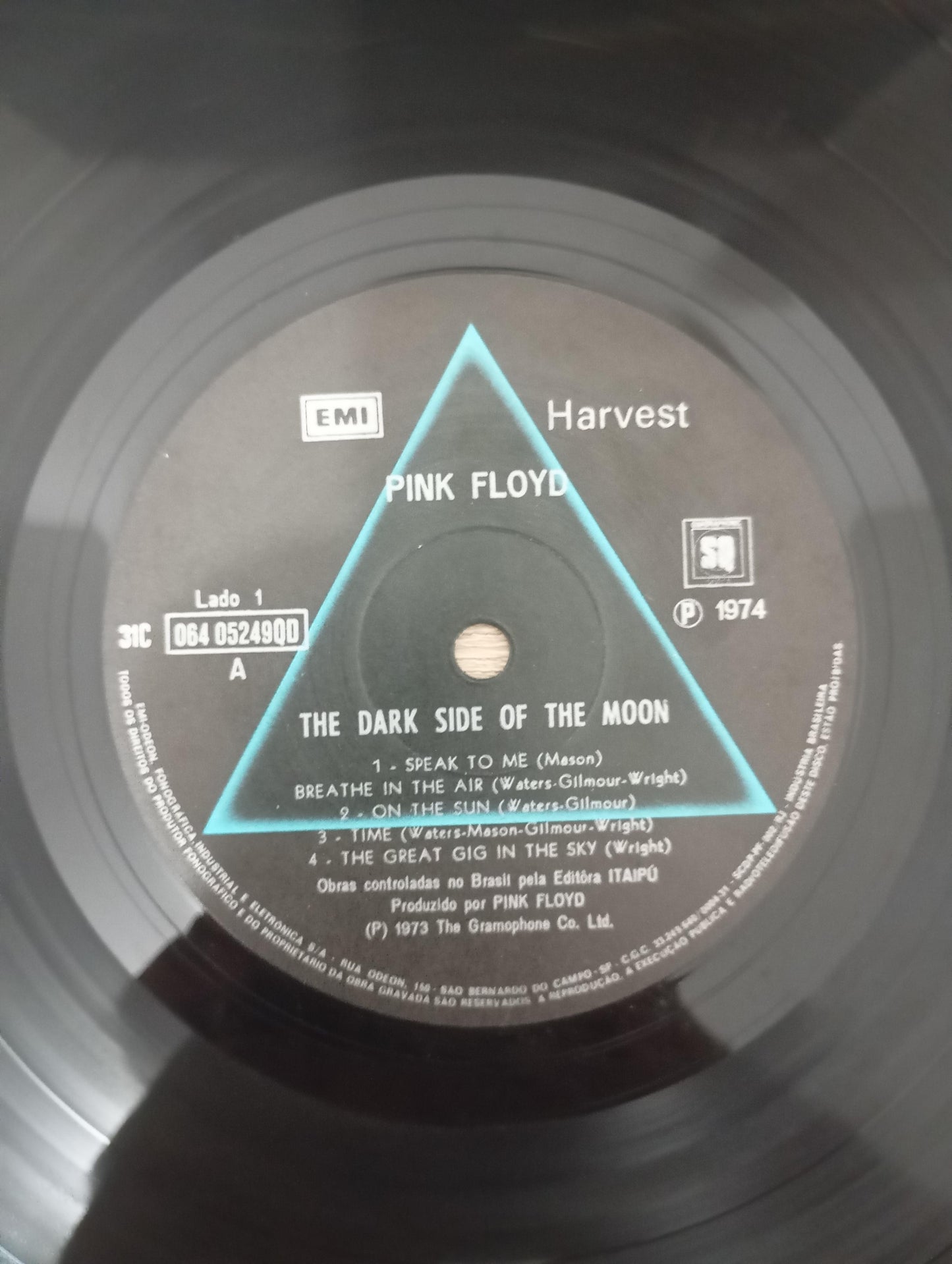 Lp Vinil Pink Floyd The Dark Side Of The Moon Capa Dupla, Leia