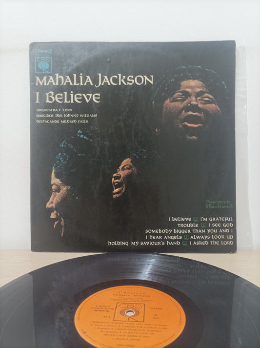 Disco Vinil I Believe Mahalia Jackson A
