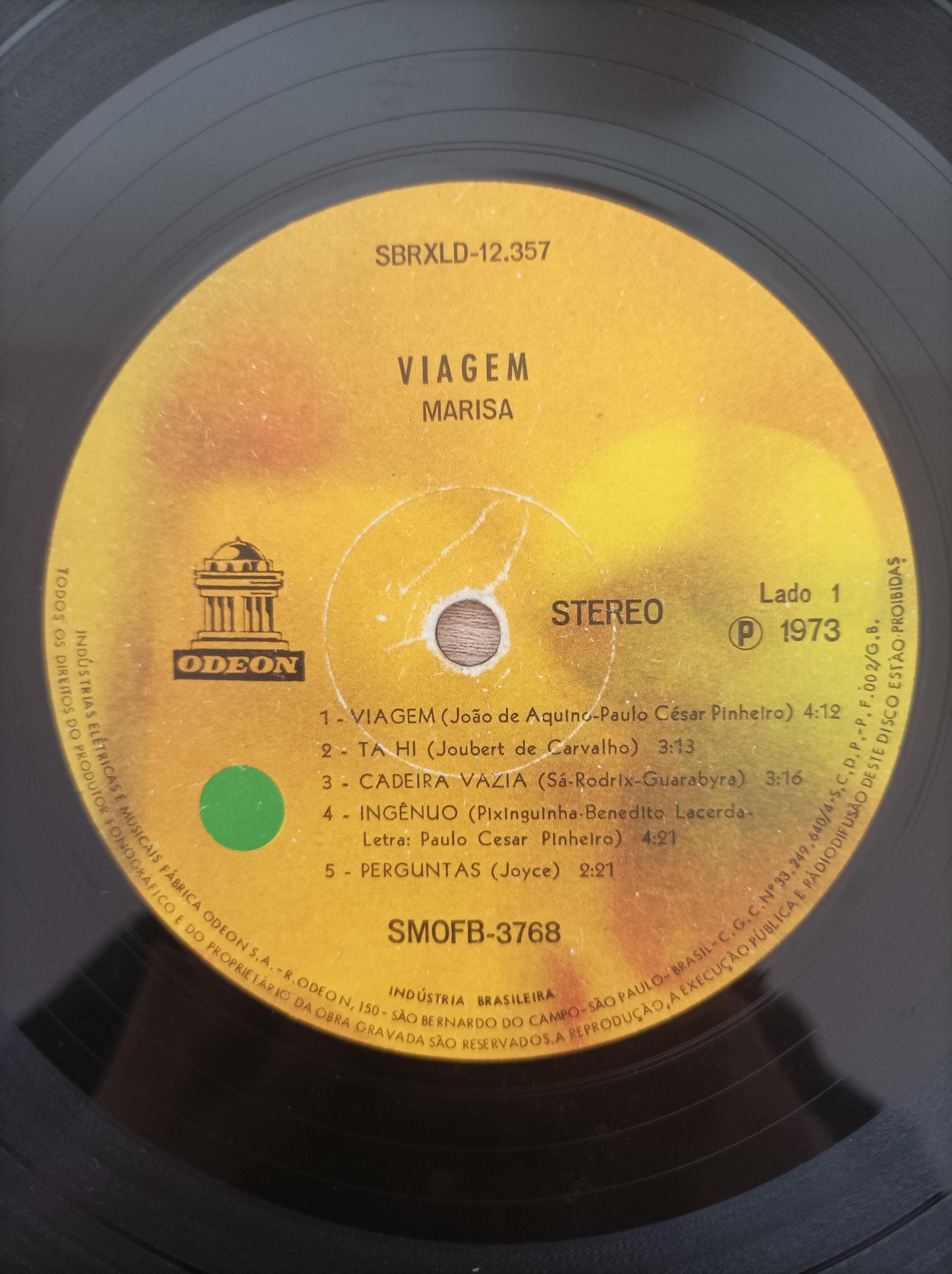 Lp Vinil Marisa Viagem