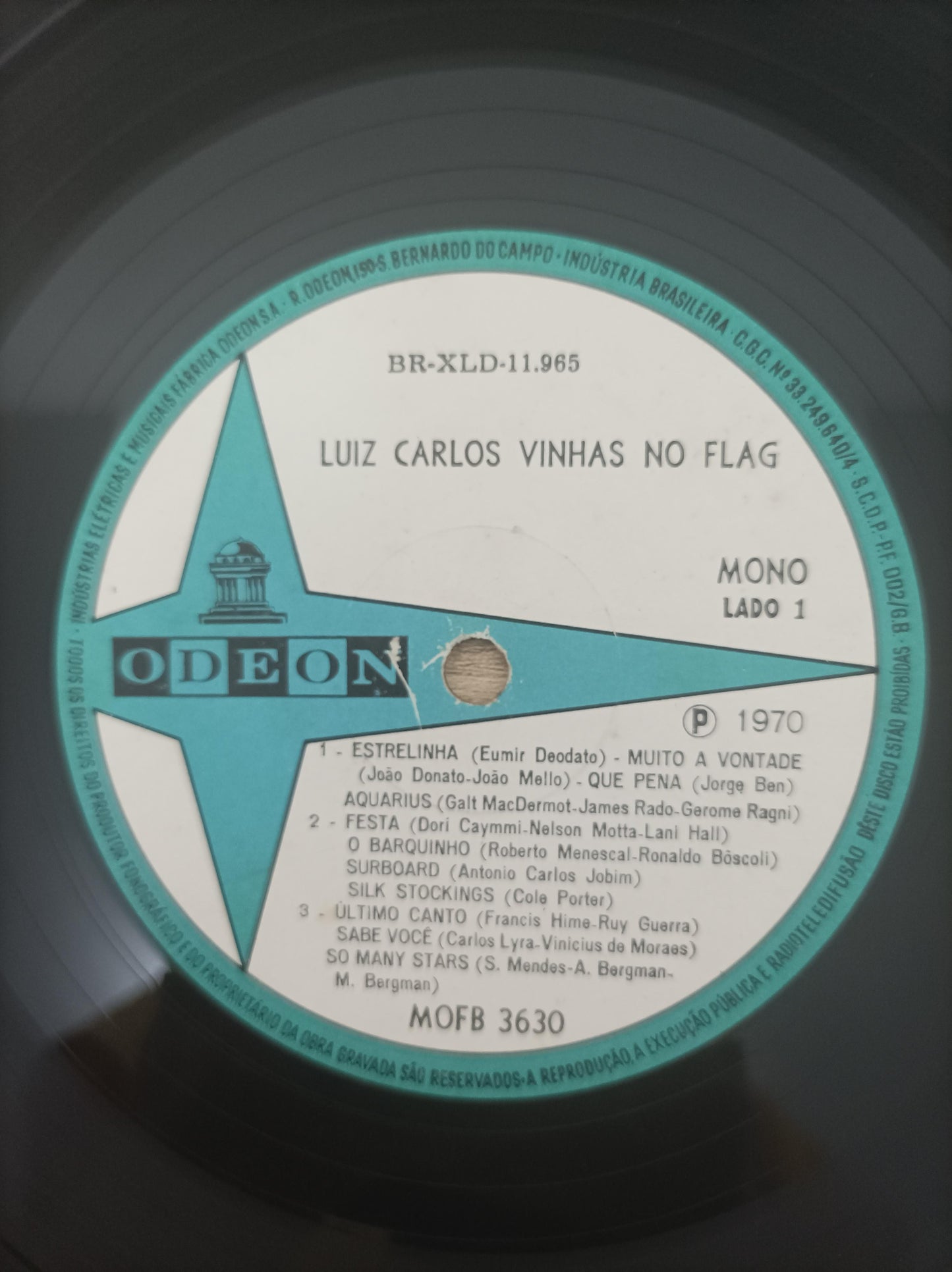 Lp Vinil Luiz Carlos Vinhas No Flag