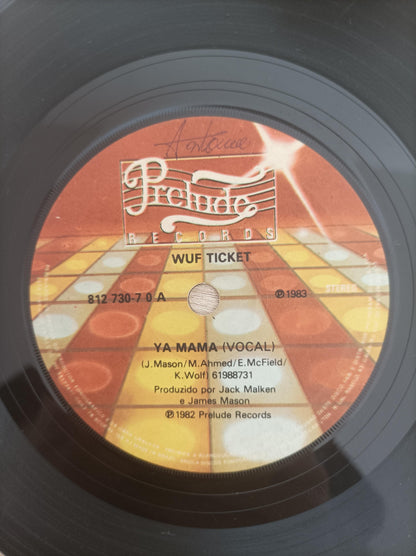 compacto Vinil Ya Mama Wuf Ticket A