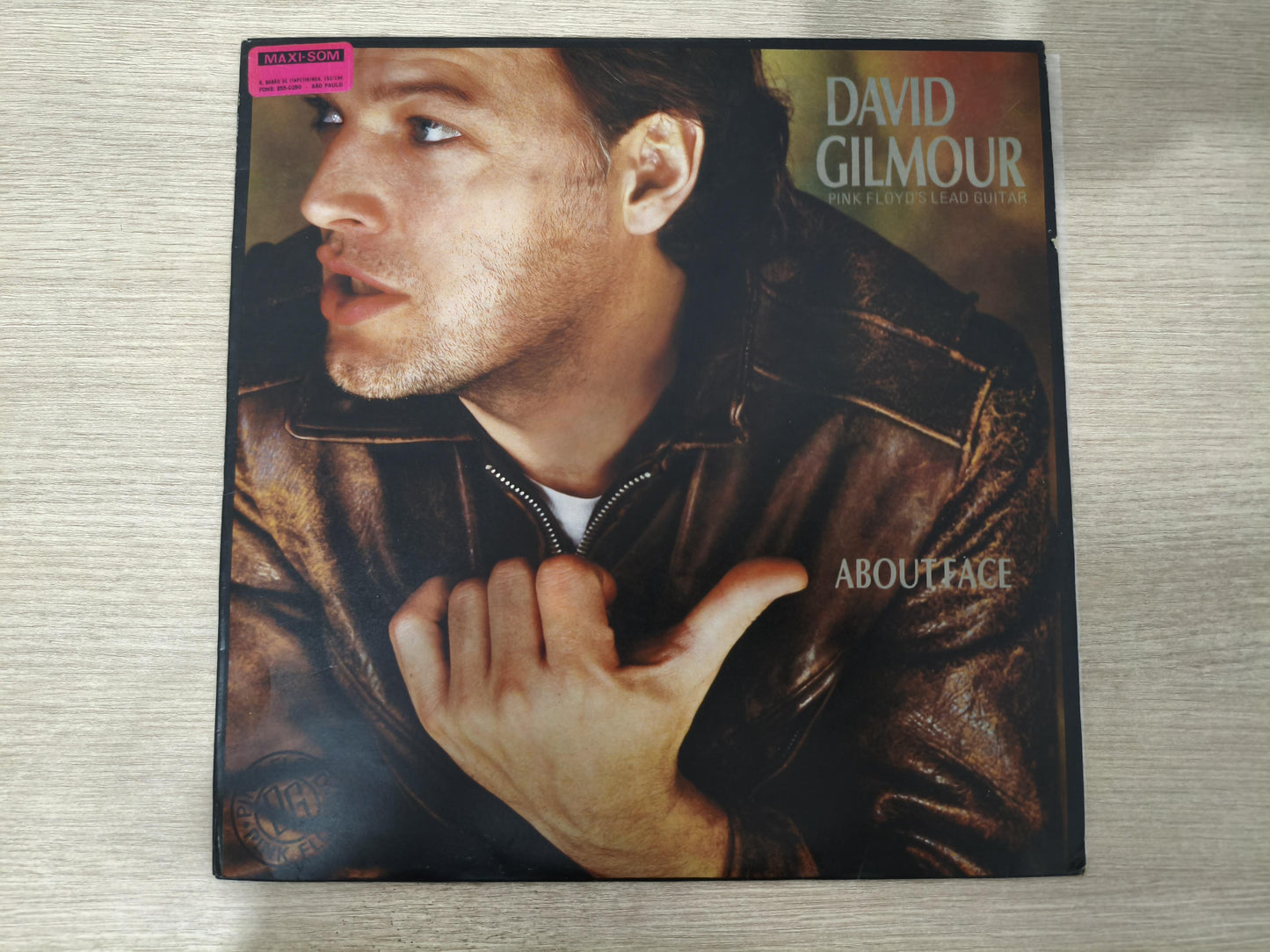 Lp Vinil David Gilmour About Face Com Encarte