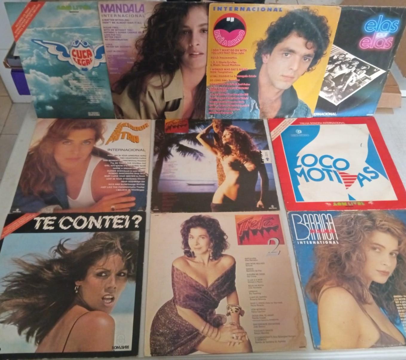 Lp Vinil Lote 10 Unidades Novelas