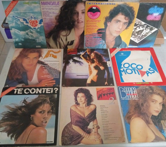 Lp Vinil Lote 10 Unidades Novelas
