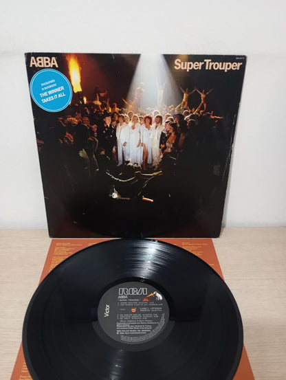 Lp Vinil ABBA Super Trouper Com Encarte