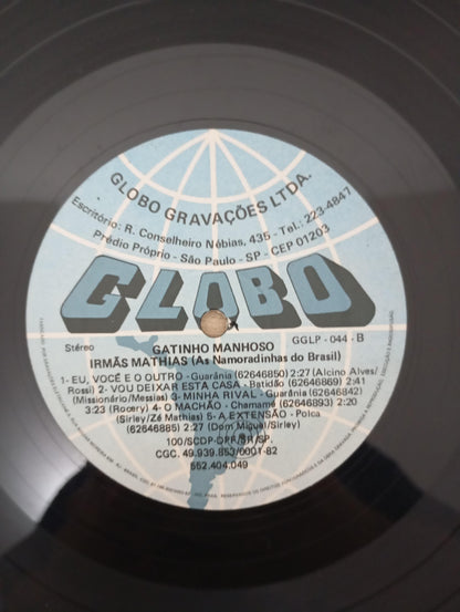 Lp Vinil Irmãs Mathias Gatinho Manhoso