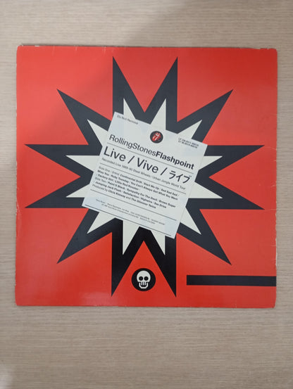 Lp Vinil The Rolling Stones Flashpoint Com Encarte