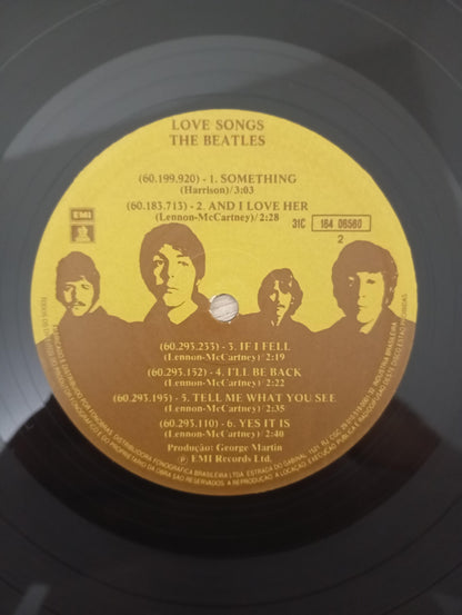 Lp Vinil The Beatles Love Songs Duplo Com Encartes