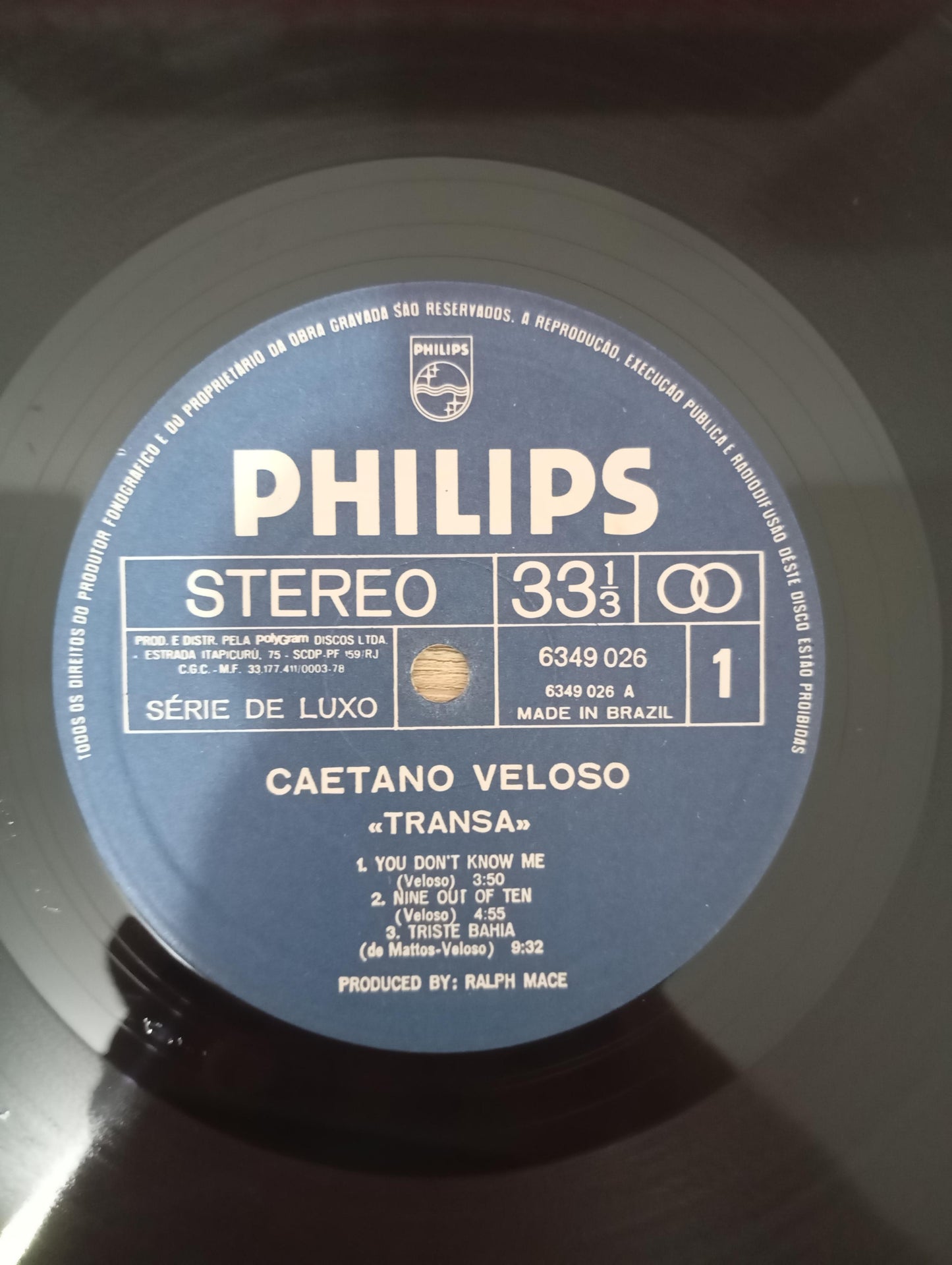 Lp Vinil Caetano Veloso Transa