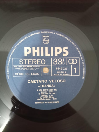 Lp Vinil Caetano Veloso Transa