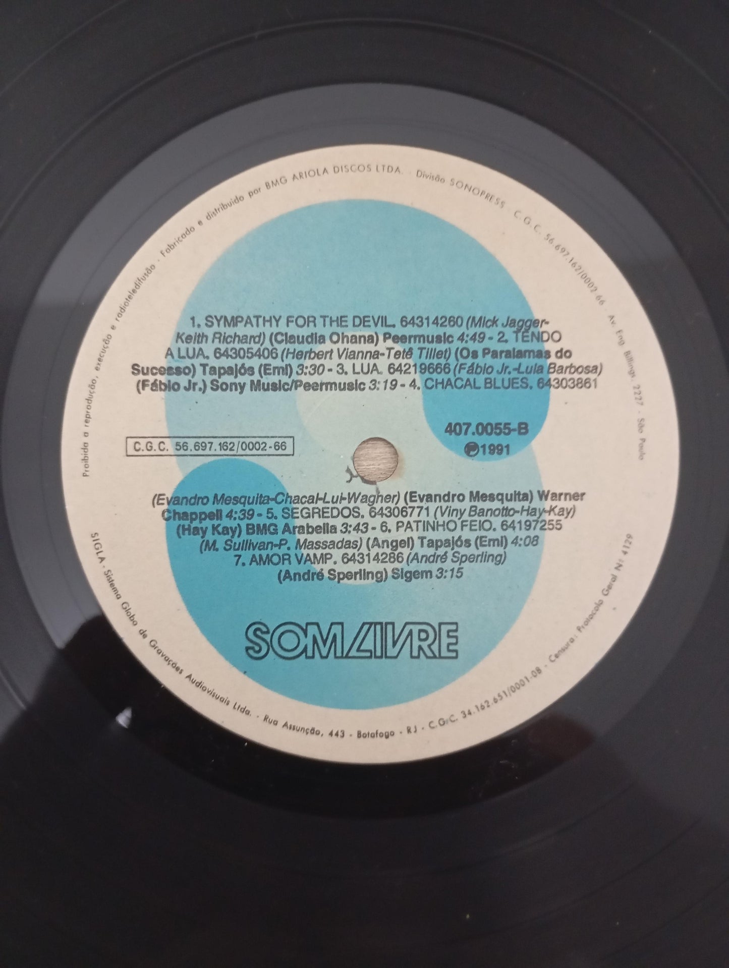 Lp Vinil Vamp Trilha Sonora Nacional