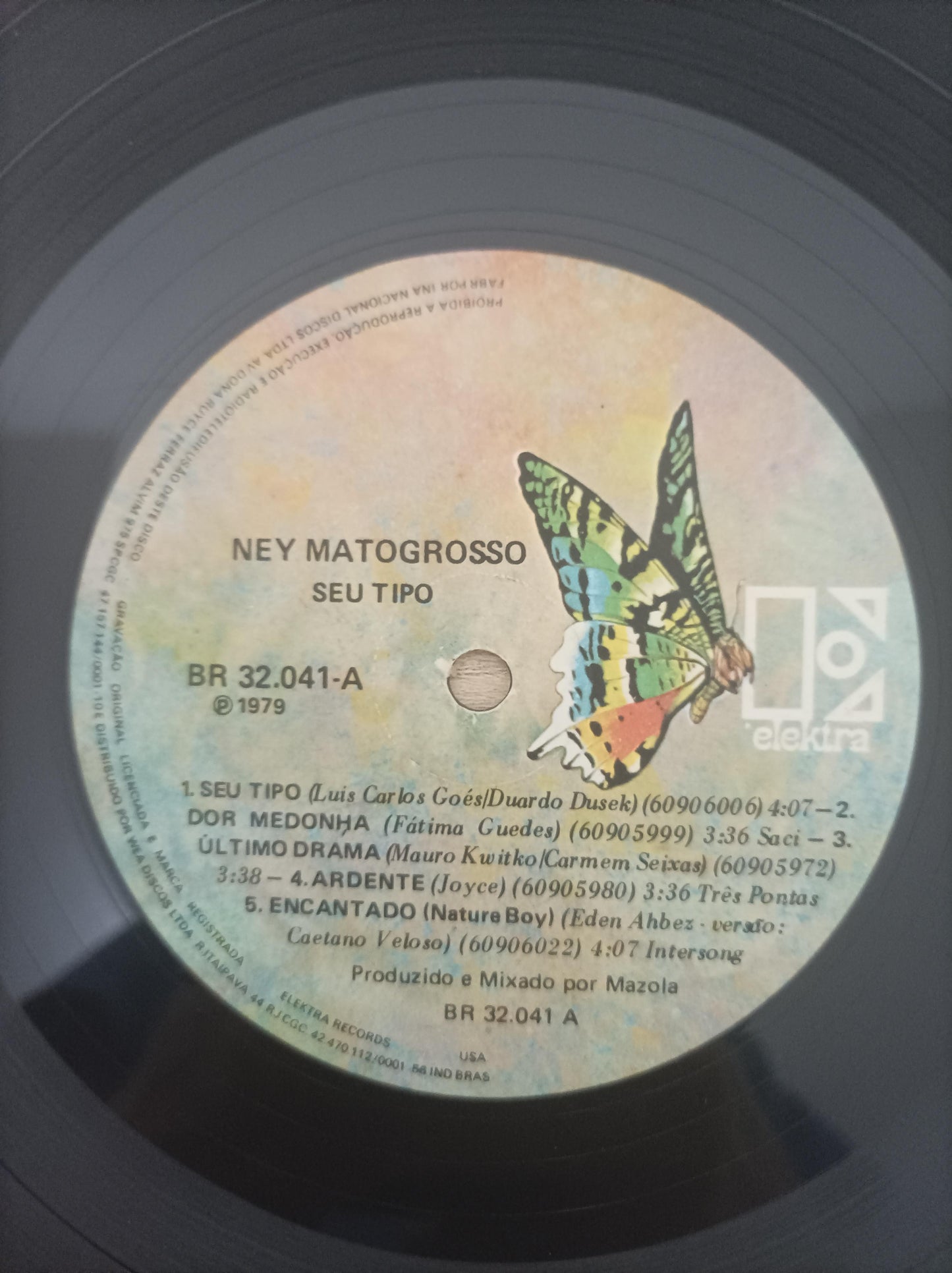 Lp Vinil Ney Matogrosso Seu Tipo