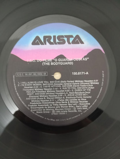 Lp Vinil Whitney Houston O Guarda-Costas The Bodyguard