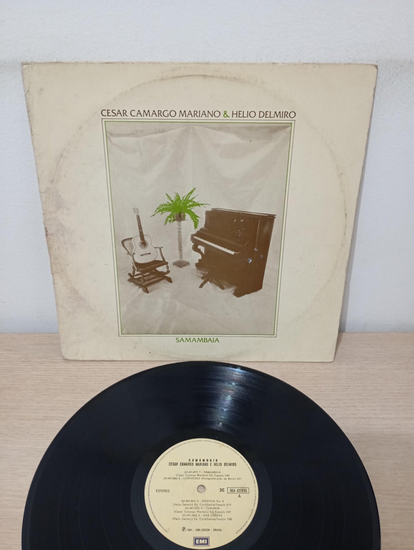 Lp Vinil César Camargo Mariano Samambaia