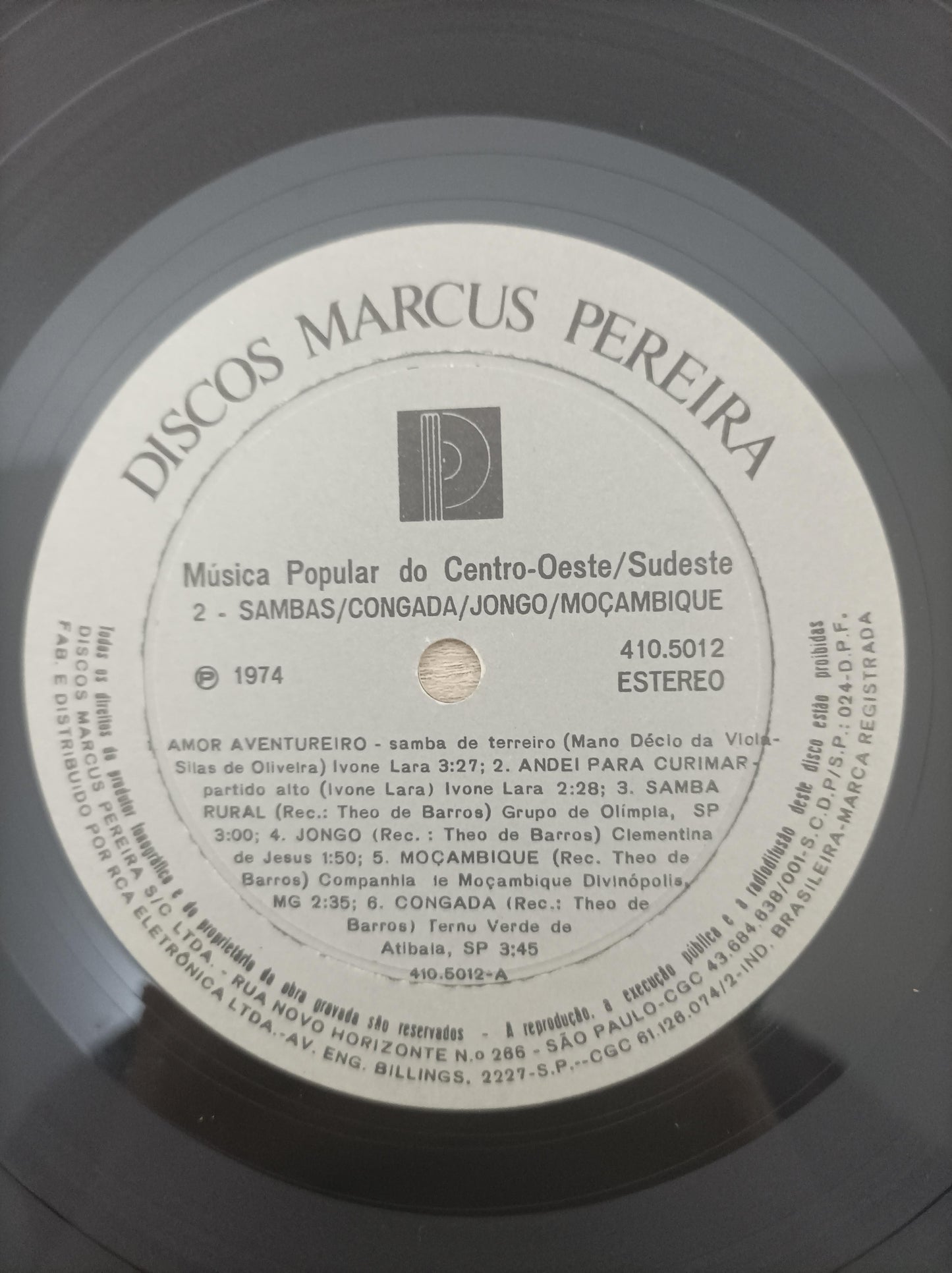 Lp Vinil Música Popular do Nordeste Vol. 1 Capa Dupla