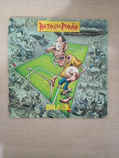 Lp Vinil Ratos De Porão Brasil Com Encarte