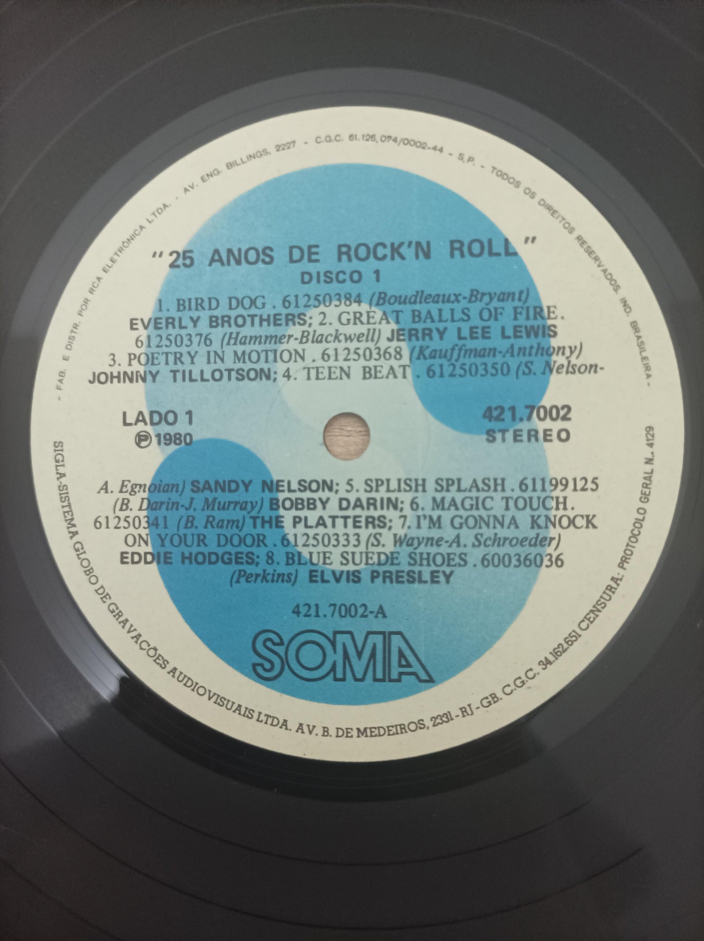Lp Vinil 25 Anos de Rock'n Roll Duplo