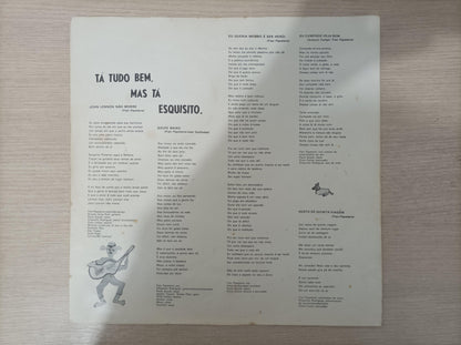Lp Vinil Francisco Tá Tudo Bem, Mas Tá Esquisito Com Encarte