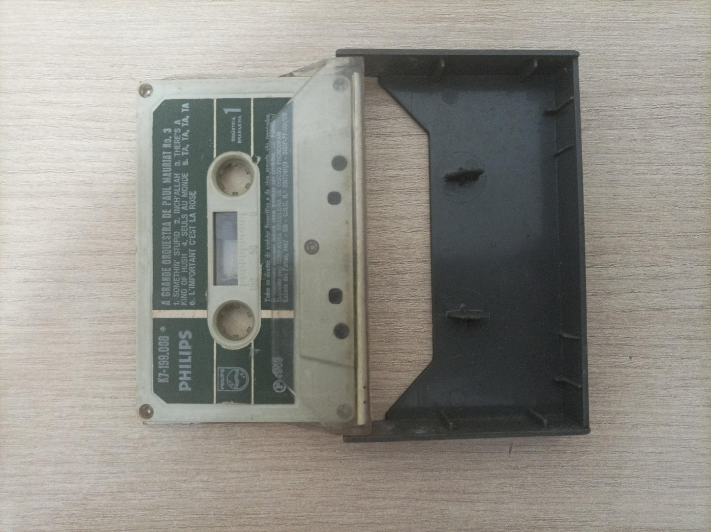 Fita K7 Cassete Paul Mariat A Grande Orquestra de Vol. 3