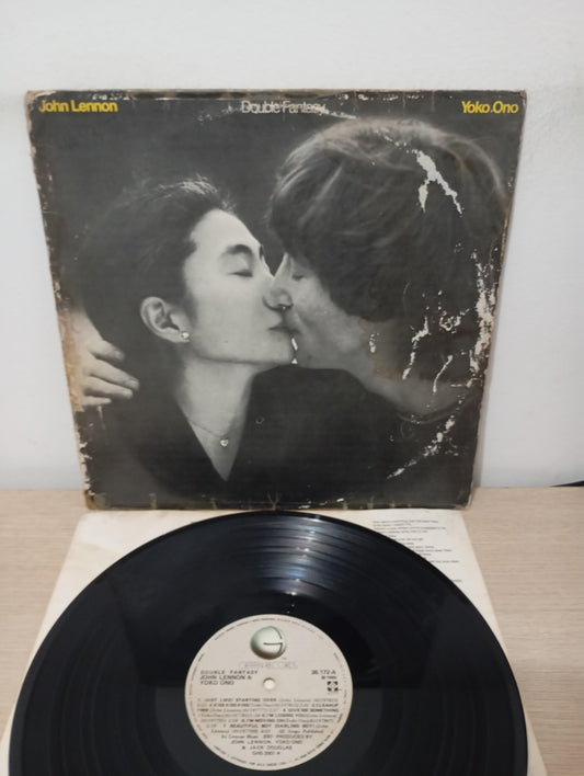 Lp Vinil John Lennon & Yoko Ono Double Fantasy Com Encarte