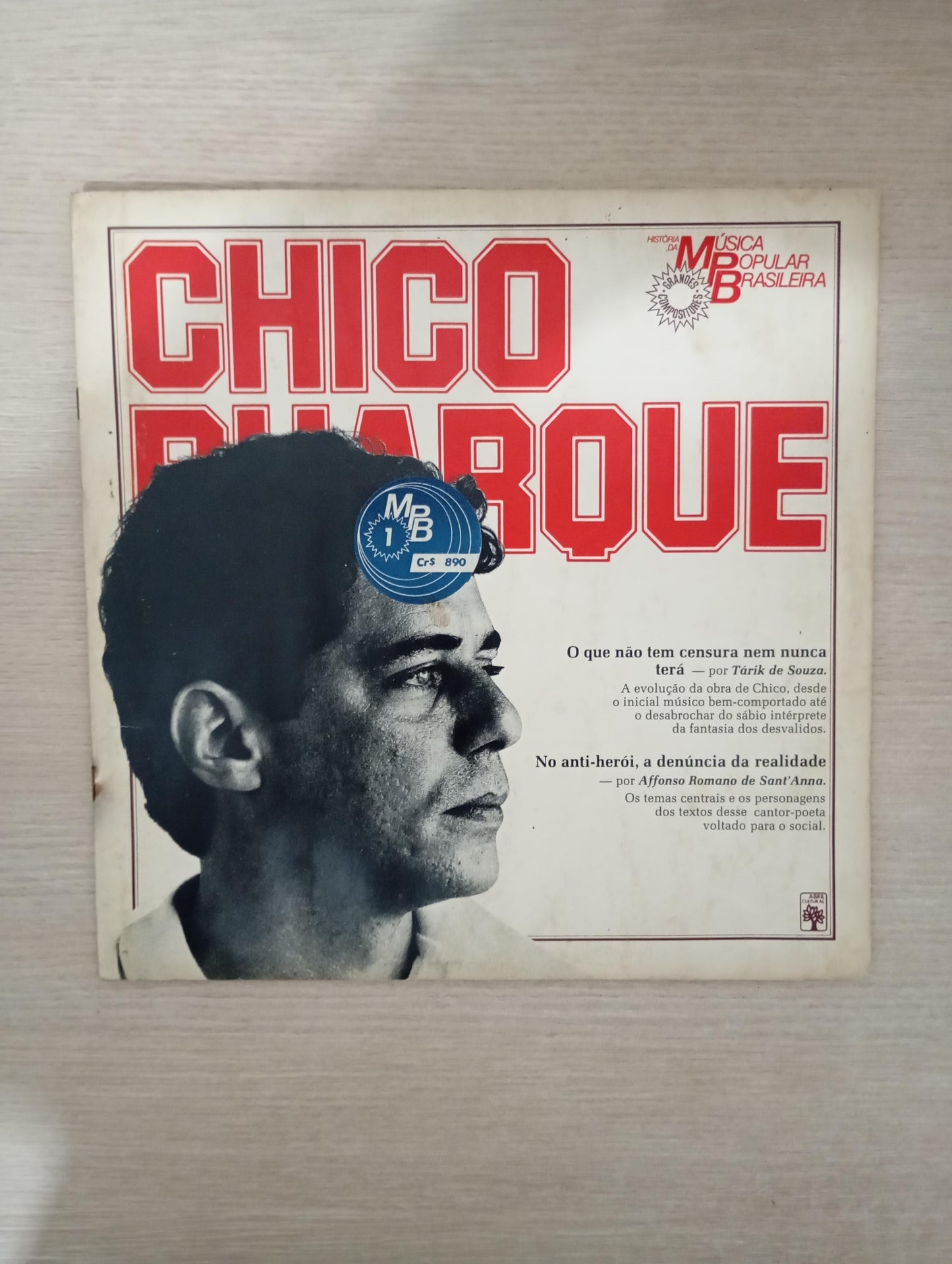 Lp Vinil Chico Buarque História da MPB Capa Dupla