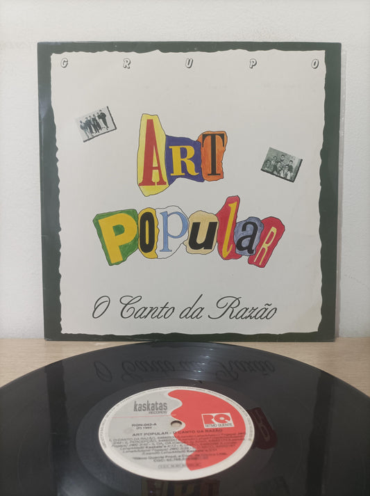 Lp Vinil Art Popular O Canto Da Razão