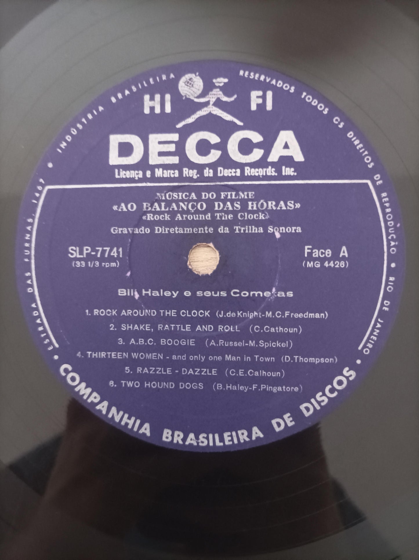Lp Vinil Bill Haley And His Comets Ao Balanço Das Horas
