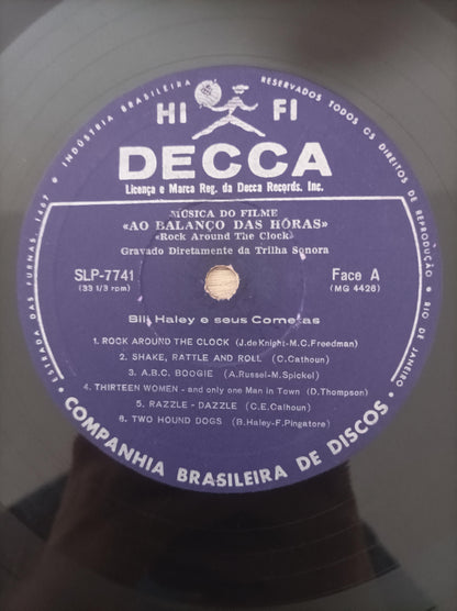 Lp Vinil Bill Haley And His Comets Ao Balanço Das Horas